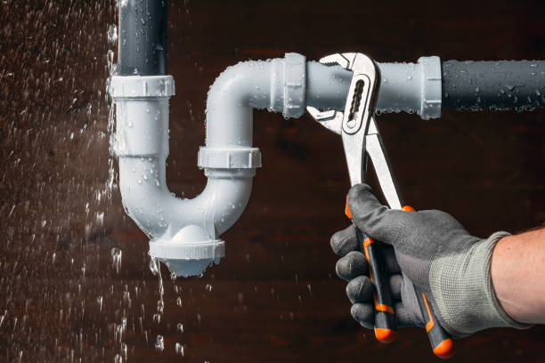 Professional Sewer Line Repair technician working in Orange, CA